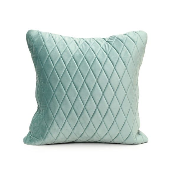 Aqua Green Velvet Cushion