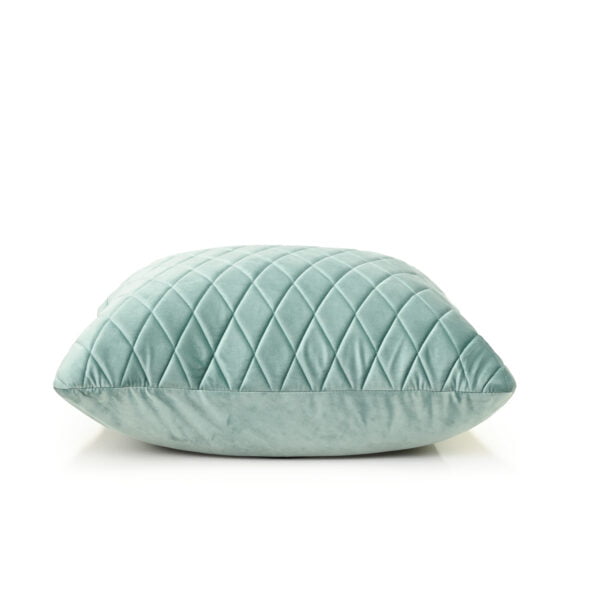 Aqua Green Velvet Cushion