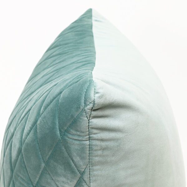 Aqua Green Velvet Cushion