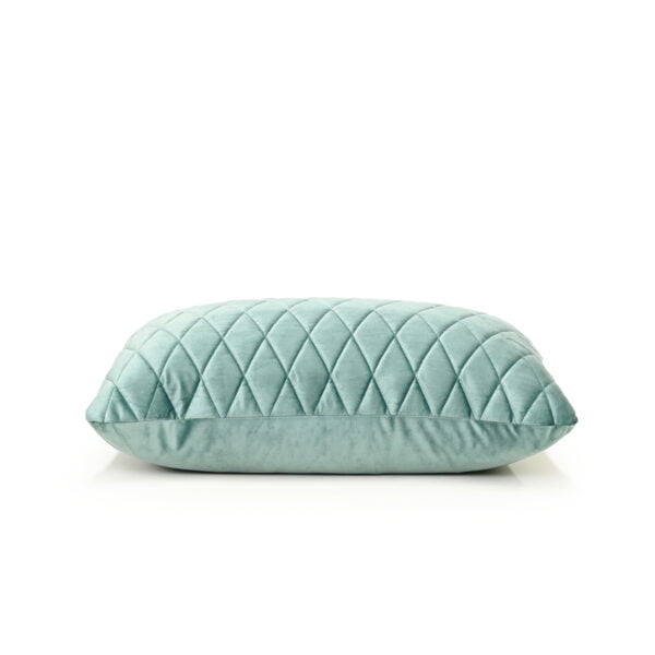 Aqua Green Velvet Cushion