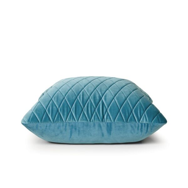 Adriatic Blue Velvet Cushion