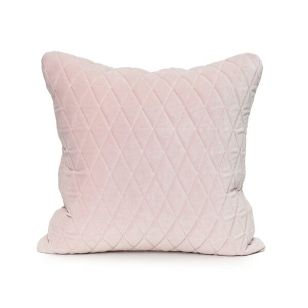 Baby Pink Velvet Cushion