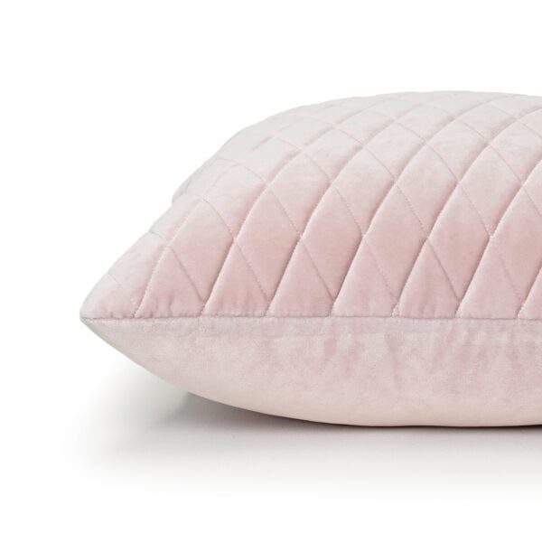 Baby Pink Velvet Cushion