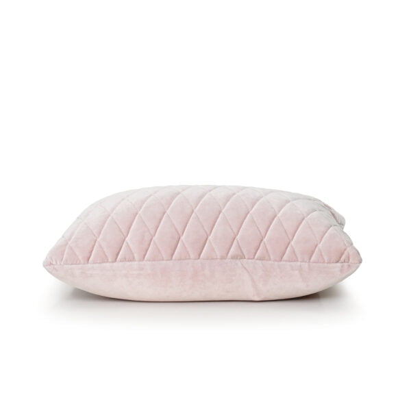 Baby Pink Velvet Cushion