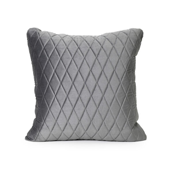 Charcoal Grey Velvet Cushion