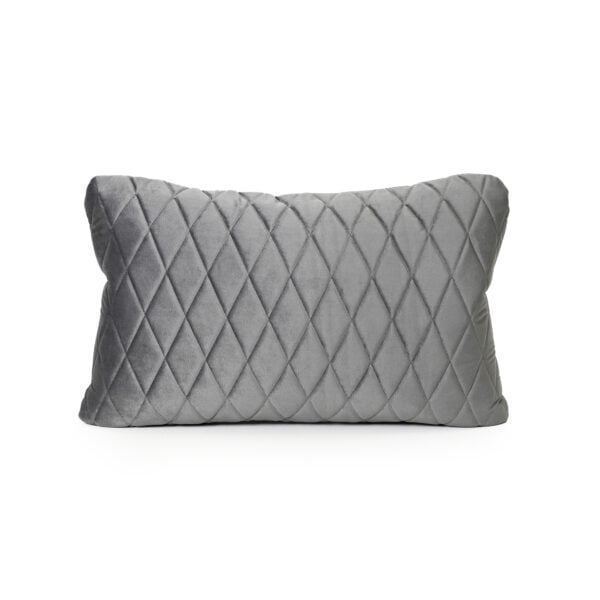 Charcoal Grey Velvet Cushion