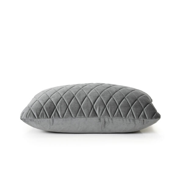 Charcoal Grey Velvet Cushion