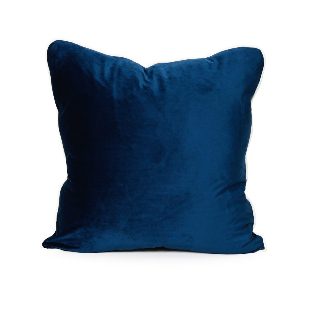 french-navy-blue-velvet-cushion