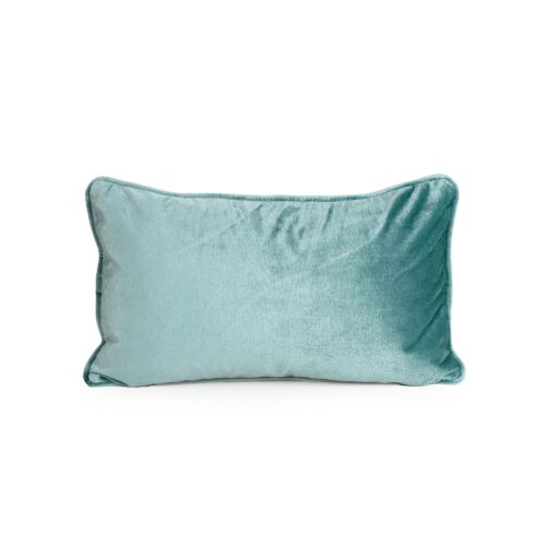 Aqua Green Velvet Cushion