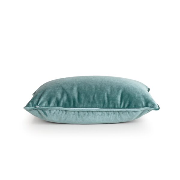 Aqua Green Velvet Cushion