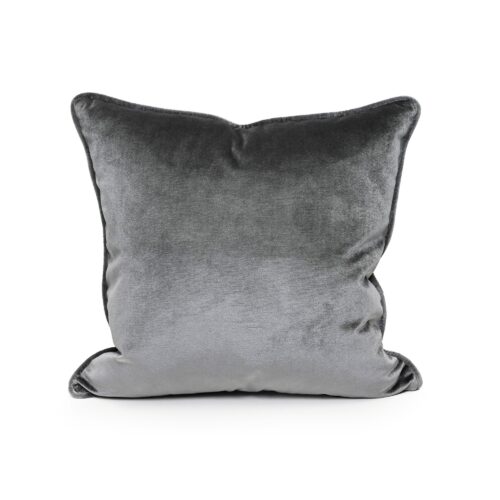 Christian Grey Velvet Cushion