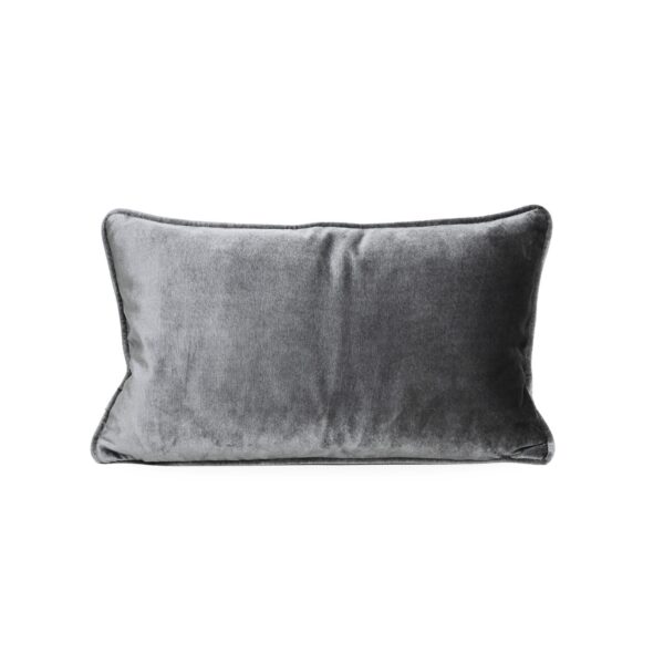 Christian Grey Velvet Cushion