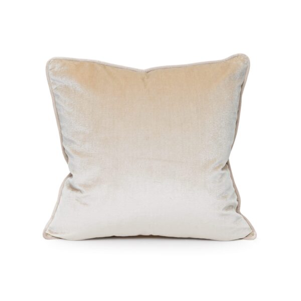 Champagne Beige Velvet Cushion