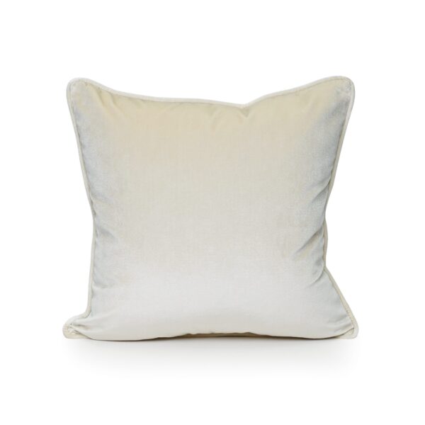 Cream Beige Velvet Cushion