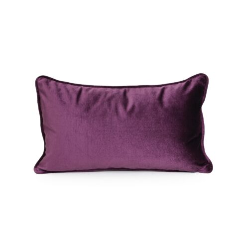 Mulberry Purple Velvet Cushion