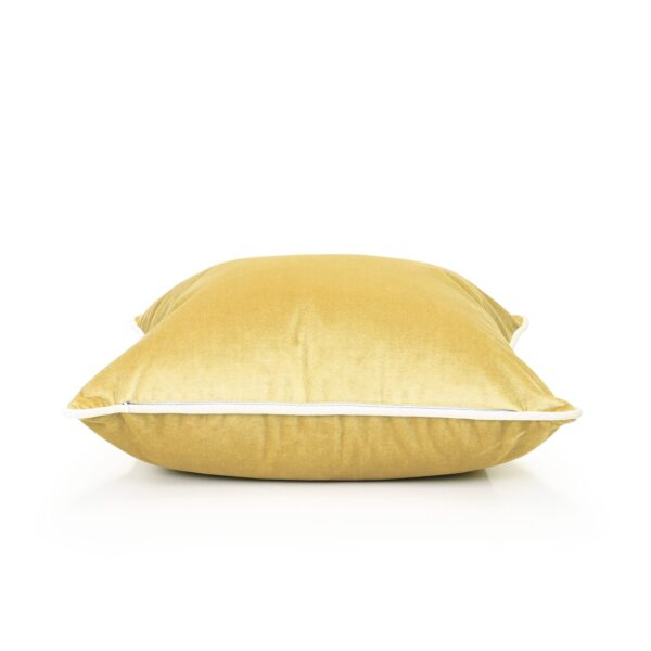 Mustard Yellow Velvet Cushion