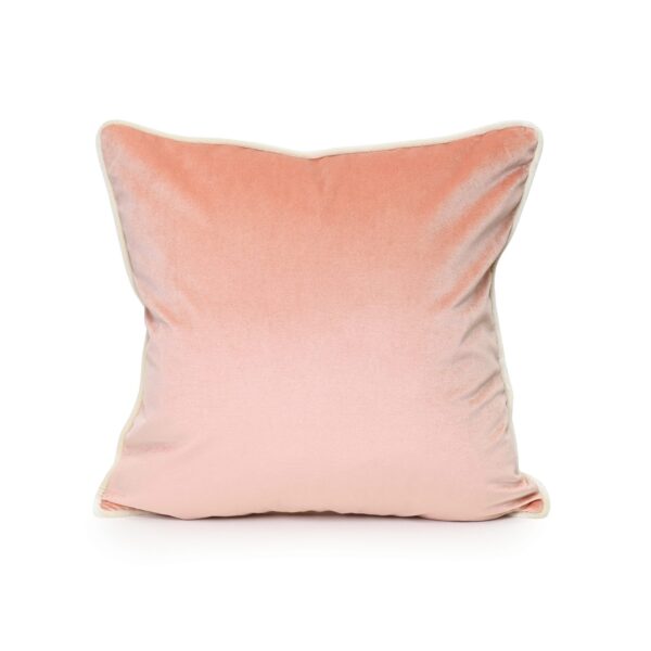 Rose Pink Velvet Cushion