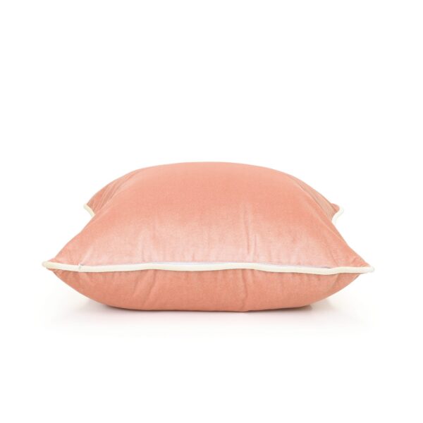 Rose Pink Velvet Cushion