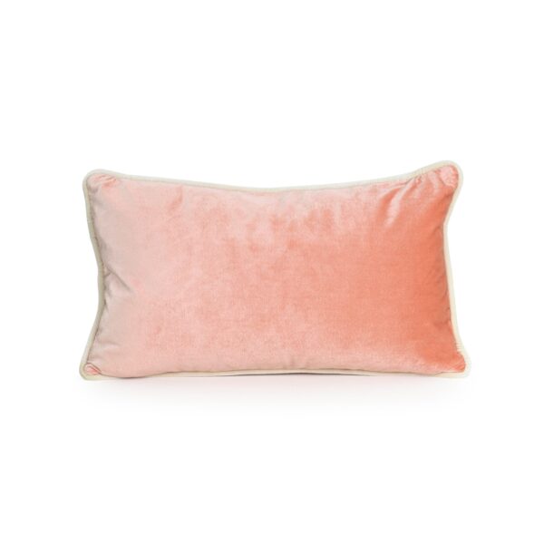 Rose Pink Velvet Cushion