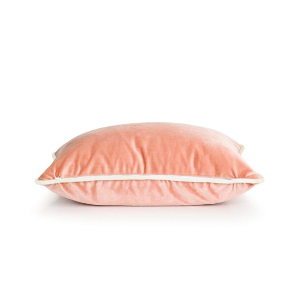 Rose Pink Velvet Cushion