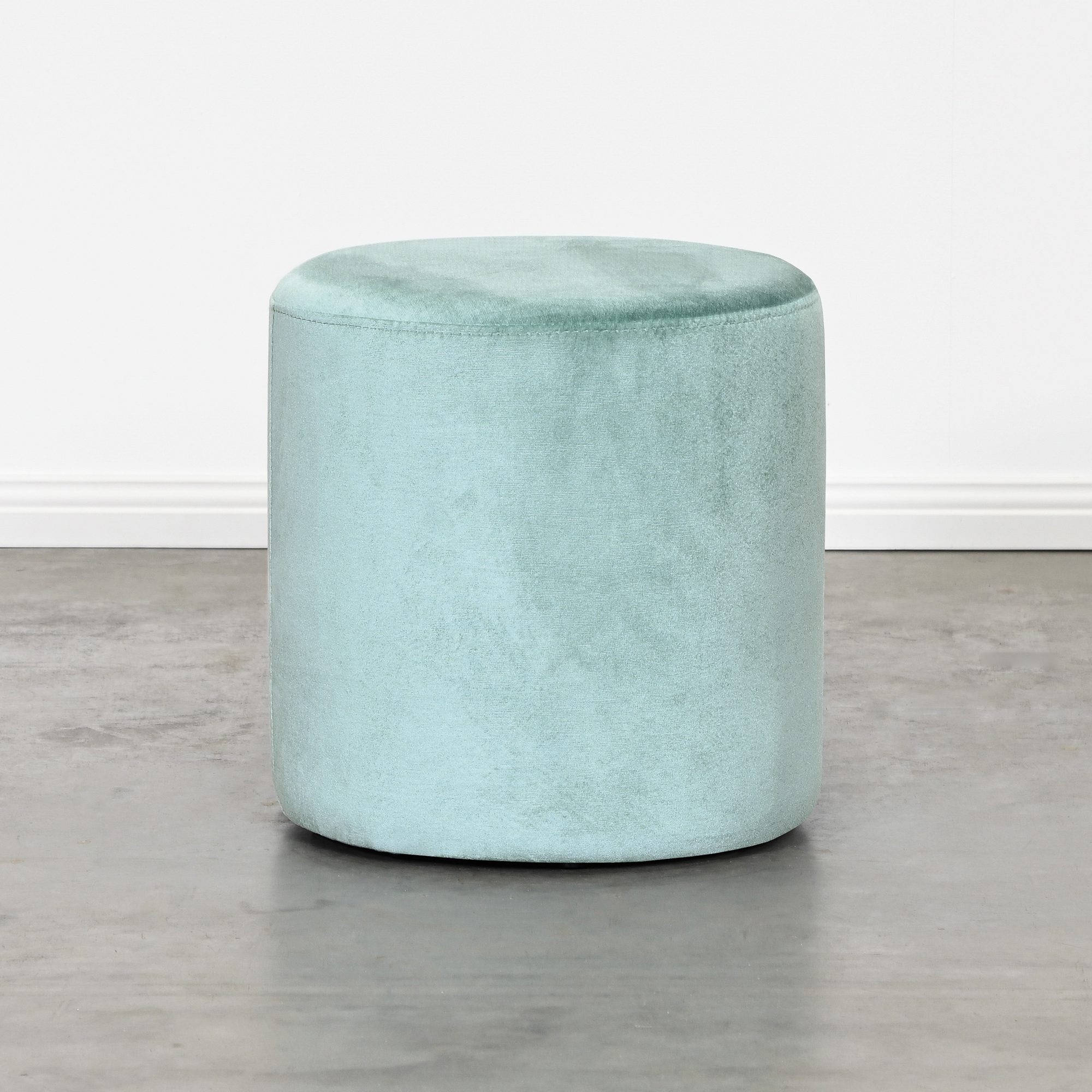 Green velvet store ottoman target