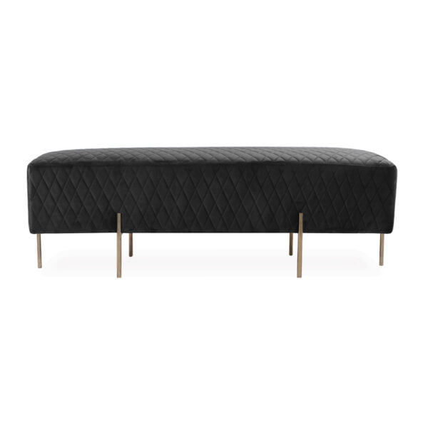 Black Bench Ottoman