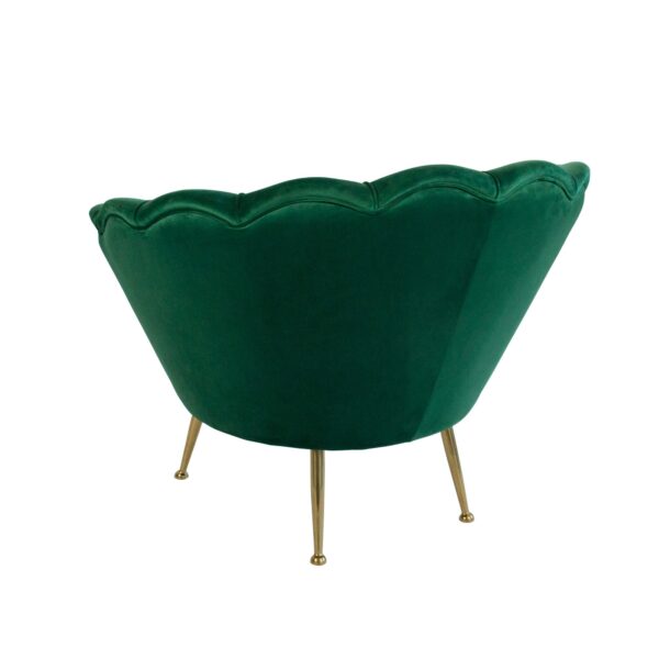 Green Shell Armchair