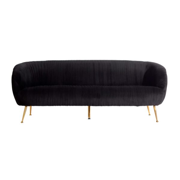 Black Shell Sofa