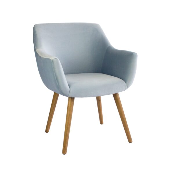 Blue Grey Dining Chair