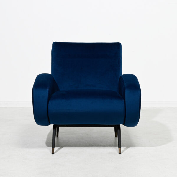 Kennedy Armchair - Navy - Image 6