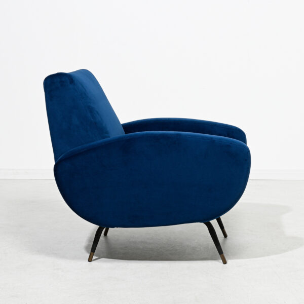 Kennedy Armchair - Navy - Image 4