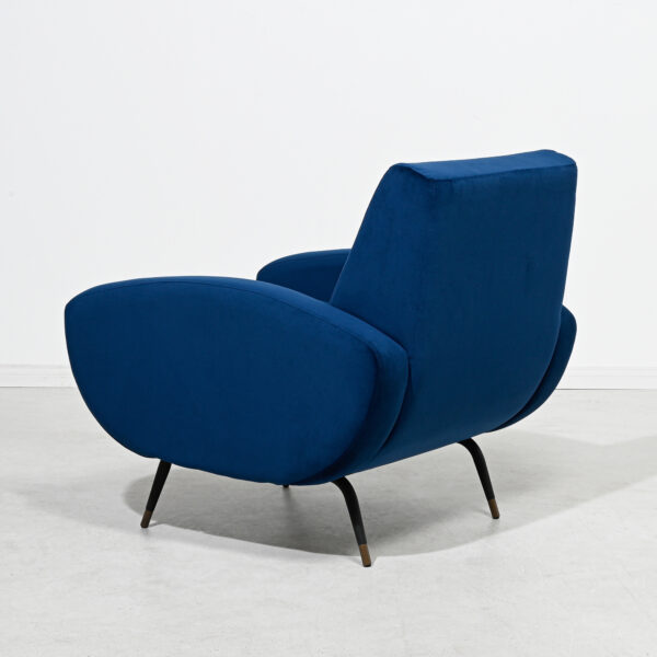 Kennedy Armchair - Navy - Image 7