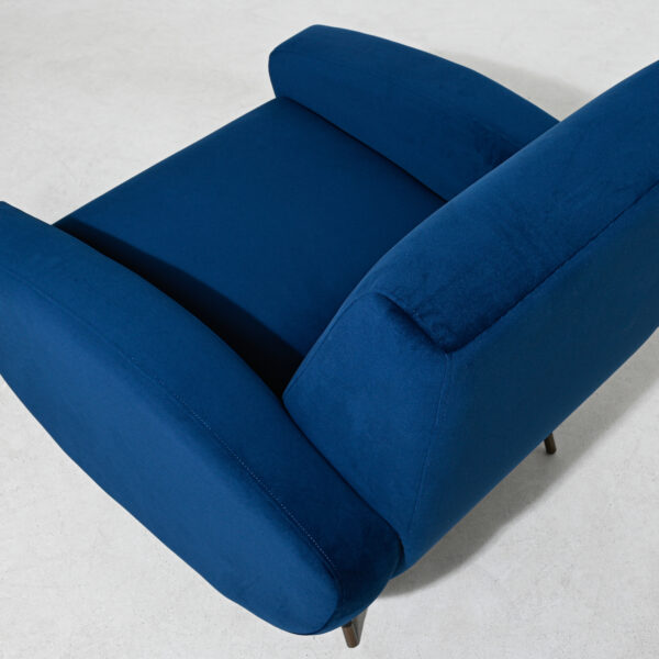 Kennedy Armchair - Navy - Image 5