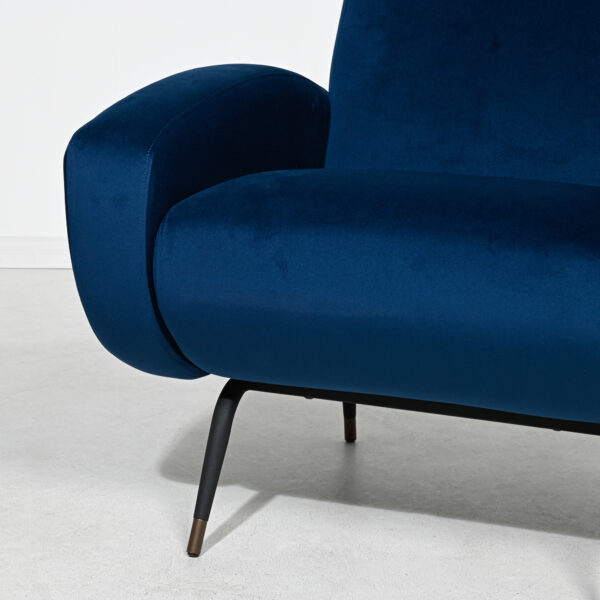 Kennedy Armchair - Navy - Image 3