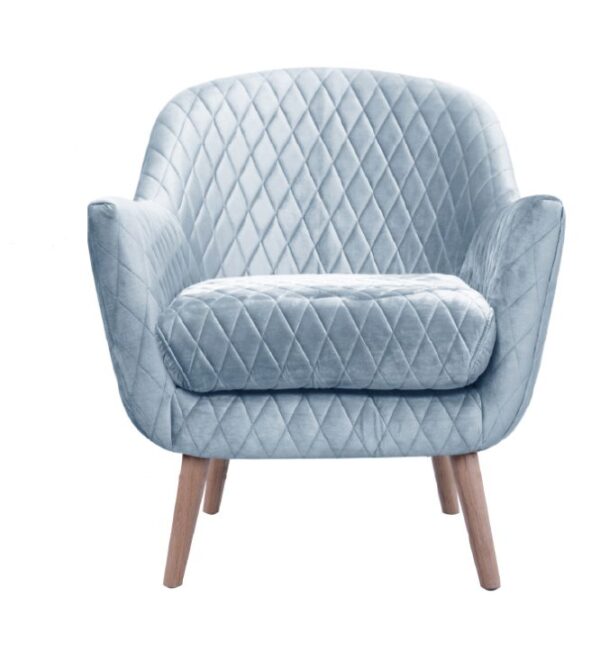 Coco Club Chair - Blue Grey - Image 2