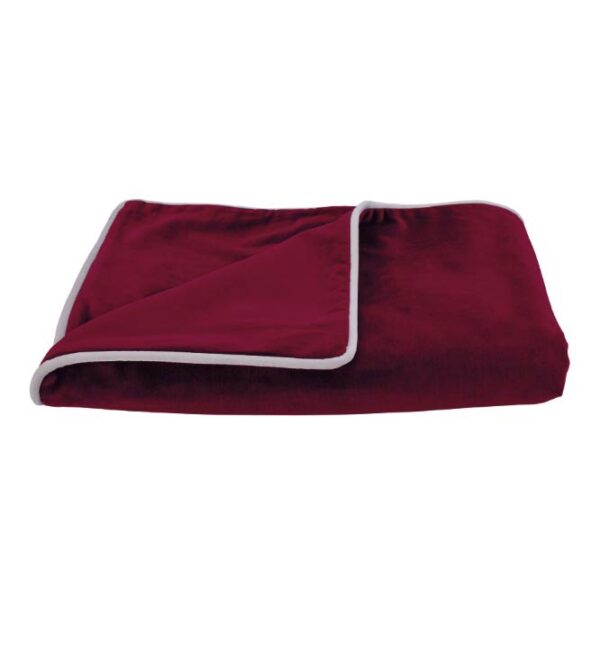 Merlot Red Velvet Throw