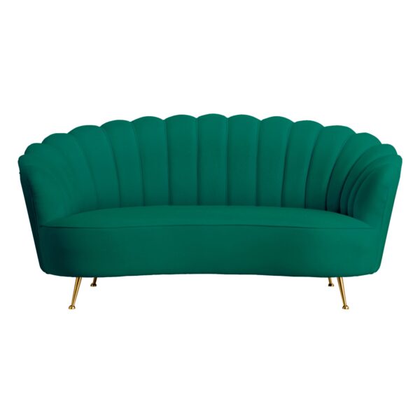 Green Shell Sofa