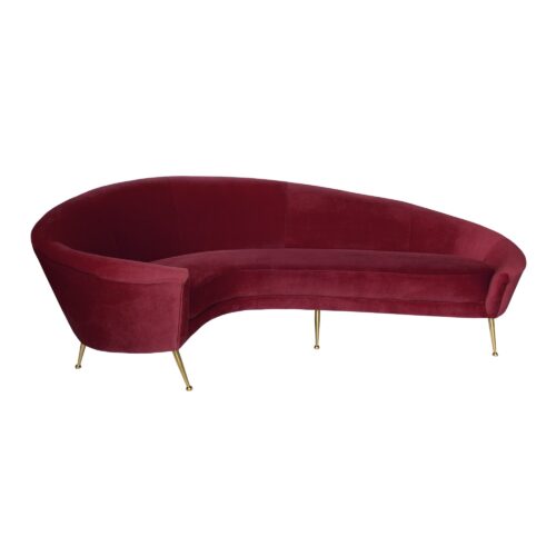 Monroe Sofa - Burgundy