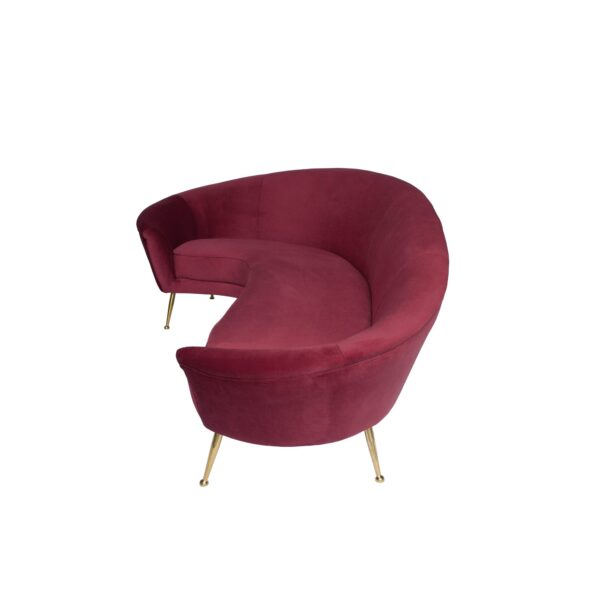 Monroe Sofa - Burgundy