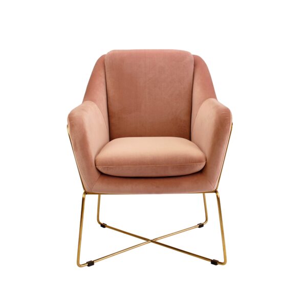 Milan Armchair - Blush