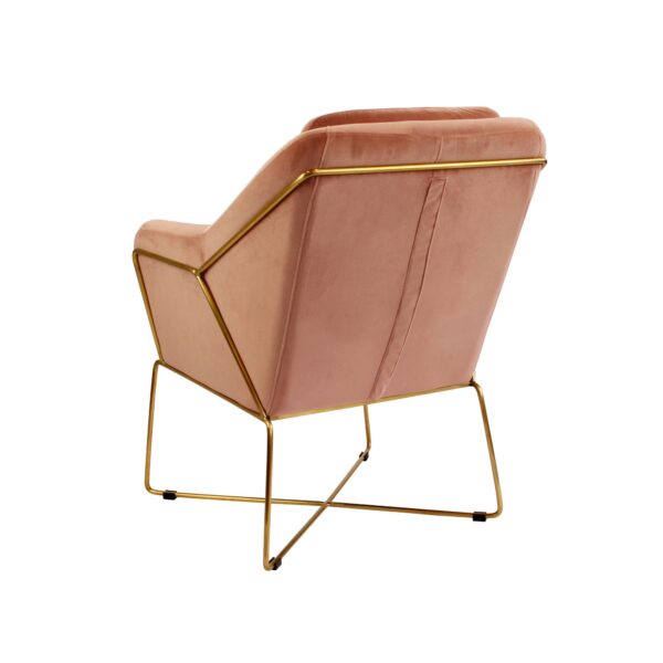 Milan Armchair - Blush