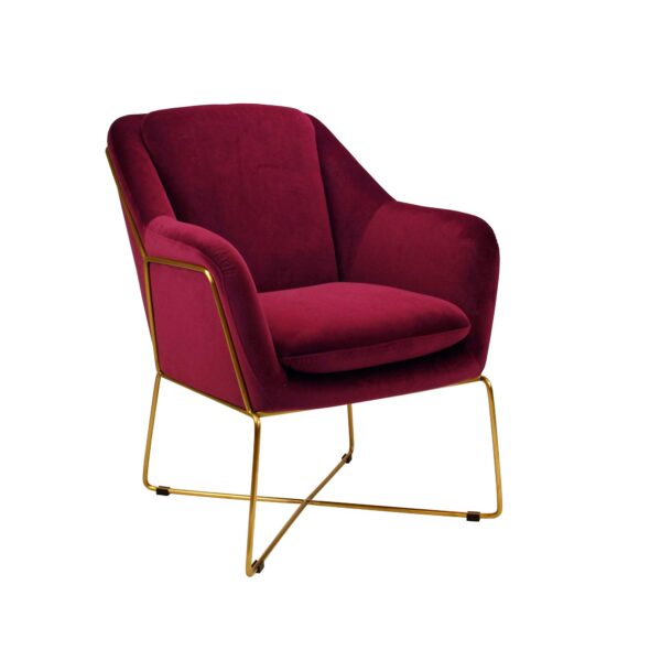 Milan Armchair - Marsala