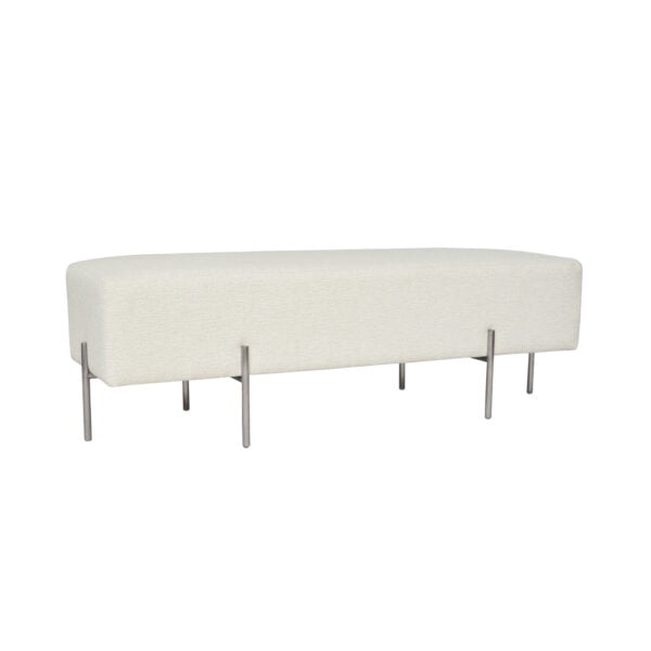 Beige Bench Ottoman