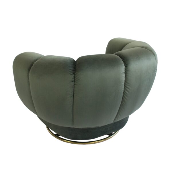 Olive Siena Swivel Chair