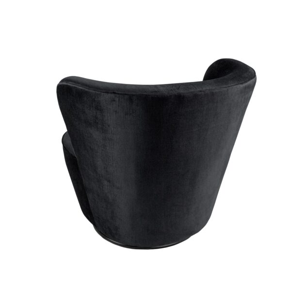 Coco Swivel Chair - BLACK