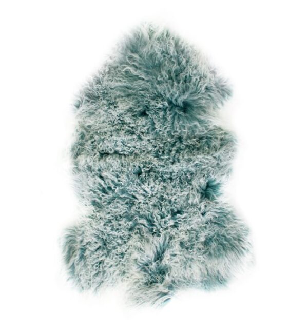 Tibetan Fur Hide - Blue Snowflake