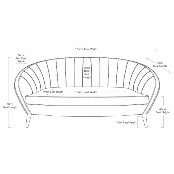 Charcoal Turin Sofa