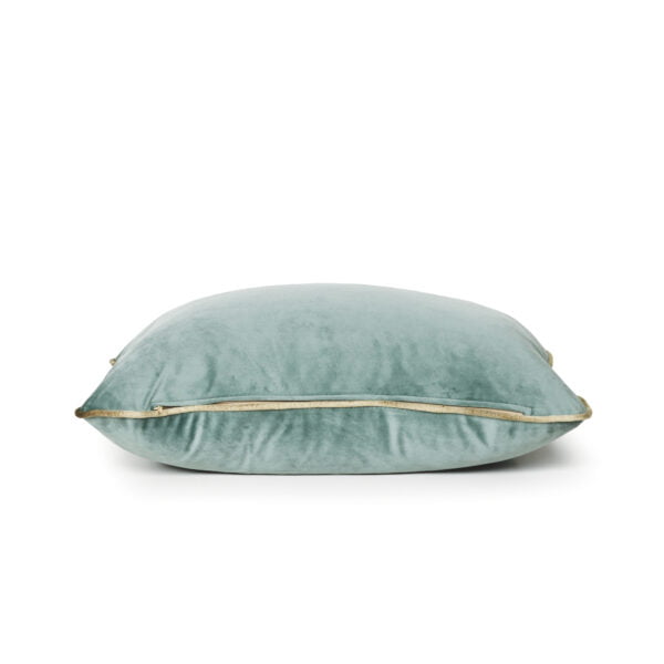 Aqua Green Velvet Cushion