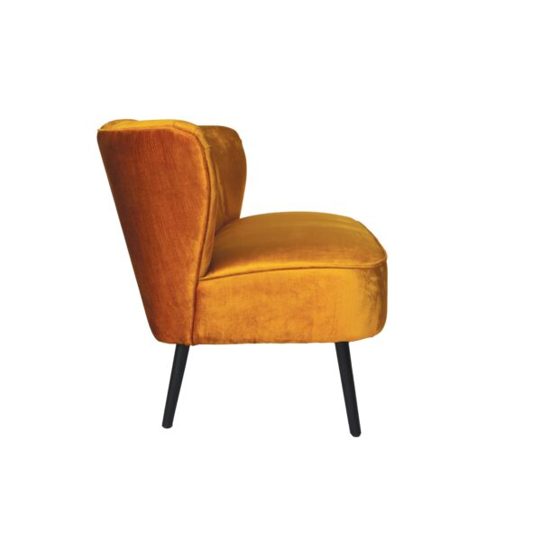 Vintage Marigold Yellow Sofa