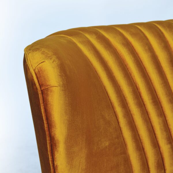 Vintage Marigold Yellow Sofa